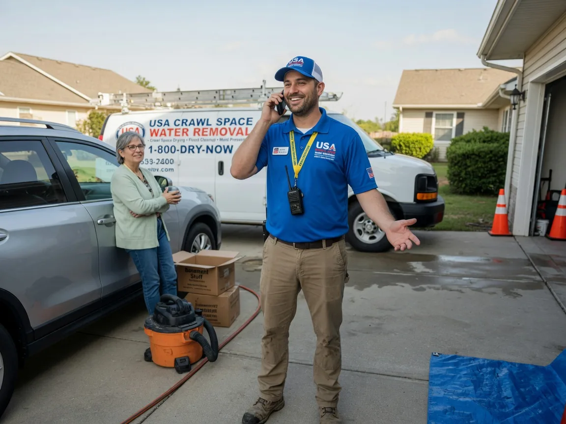 Crawl Space Water Removal Barnett, MO FAQs